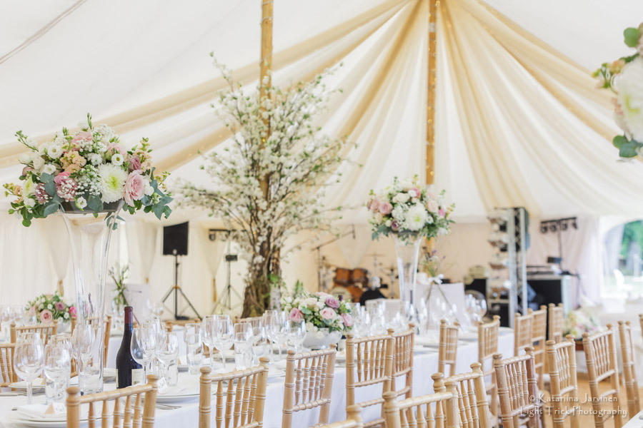 beautiful wedding tent